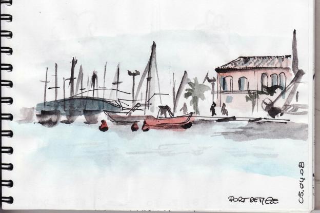 2008, en passant..., le port de Mèze