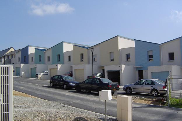 Les jasmins - 7 maisons individuelles - Façade Nord