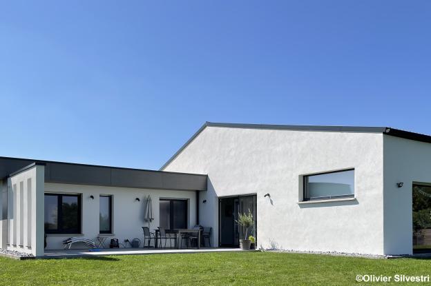 Façade sur jardin
