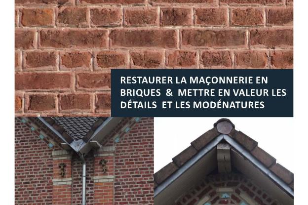 EXTRAIT DE FICHE DE RECOMMANDATIONS : RESTAURER LA MAÇONNERIE EN BRIQUES & METTR