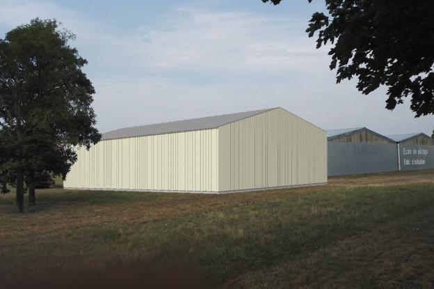 insertion dans le site Hangar Ailes Anciennes Thouarsaises