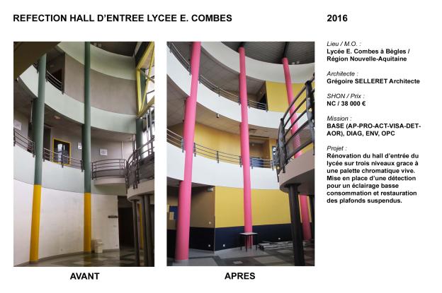 Réfection hall atrium