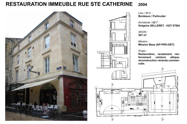 Ravalement, renforcement attique, reconstruction véranda