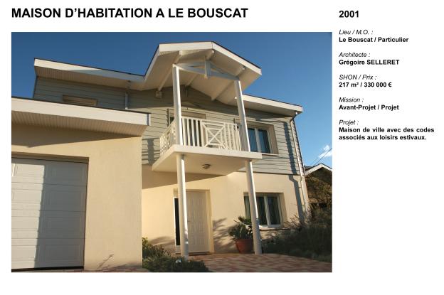 Maison d'habitation