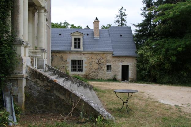 Façade sud après travaux, façade pierre de taille (entreprise Patrimoine et Pier