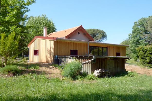FAÇADE ARRIERE ET EXTENSION - APRES TRAVAUX