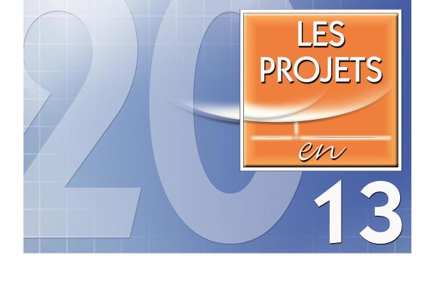 DIVERS PROJETS EN 2013.