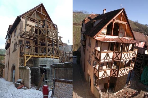 RÉHABILITATION D'UN IMMEUBLE D'HABITATION À RIQUEWIHR (68340)