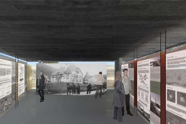 Construction d'un musée à Mittlach