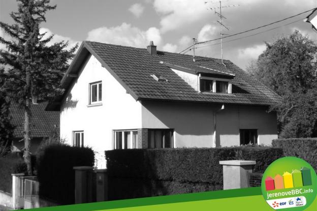 Réhabilitation d'une maison individuelle à BRUNSTATT