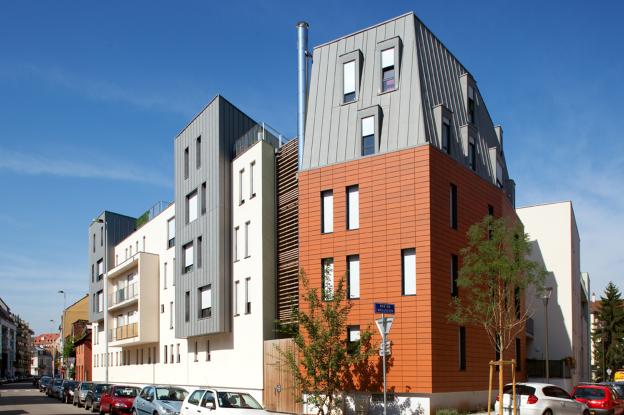 Les LOMBARDS 1 - construction de 78 logements à Strasbourg - Avenue de Colmar