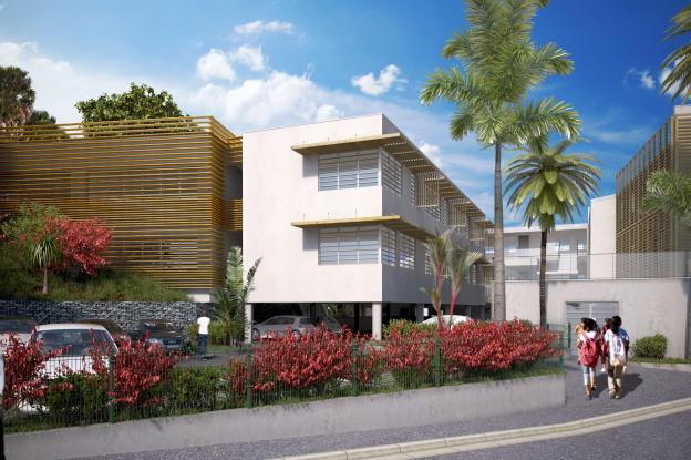 Extension du Collège de M'GOMBANI (Mayotte) avec Endémik