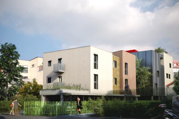 Les LOMBARDS 3 - 15 logements et 1 local pro. - Av. de Colmar-
