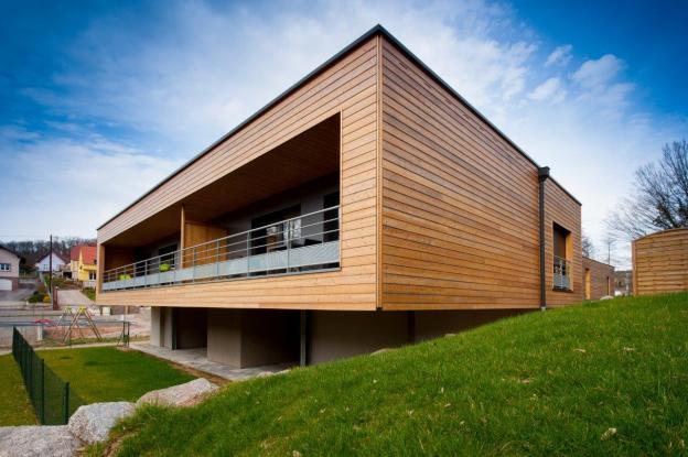 maison passive en bois massif 