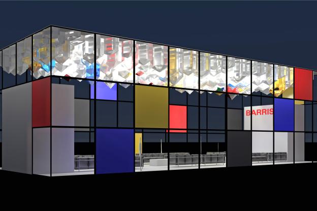 Stand Société BARRISOL - salon BATIMAT 2011