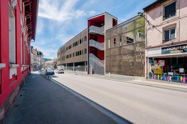 La vue depuis la rue