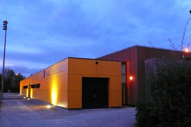 Vestaires de l'équipe de foot de Biesheim (CFA2)