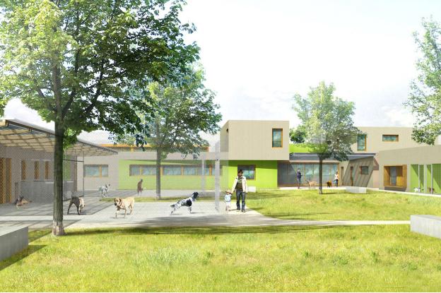 Construction d'une fourrière et d'un refuge pour animaux à Strasbourg