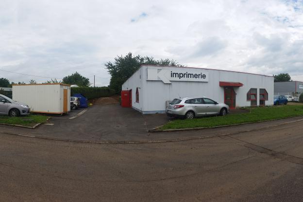 IDN ARCHITECTURE VUE AVANT TRAVAUX SUR L'AGRANDISSEMENT DE L'IMPRIMERIE