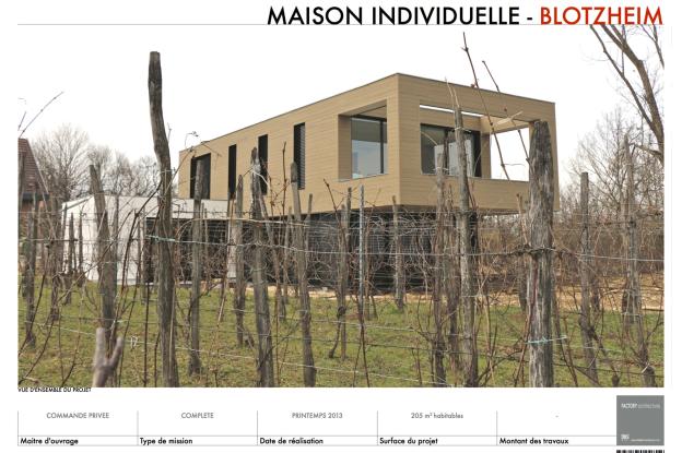 Maison individuelle à Blotzheim
