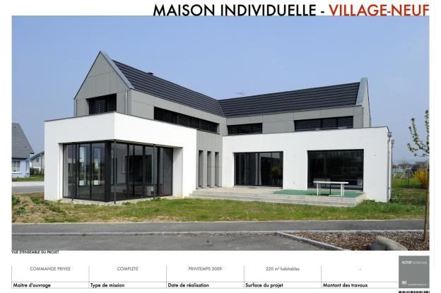 Maison individuelle à Village-Neuf