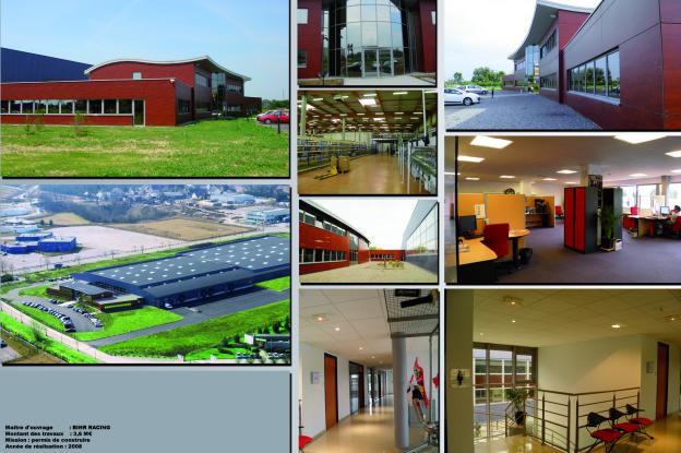BUREAUX ET HALL INDUSTRIEL A BARTENHEIM