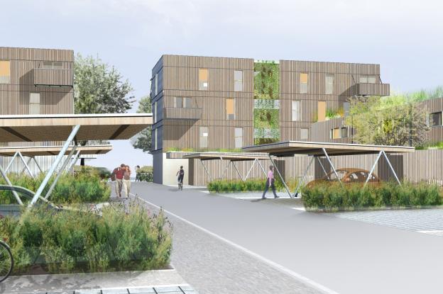 Construction de 20 logements «EFFINERGIE +», de 7 maisons passives et de 2 locau