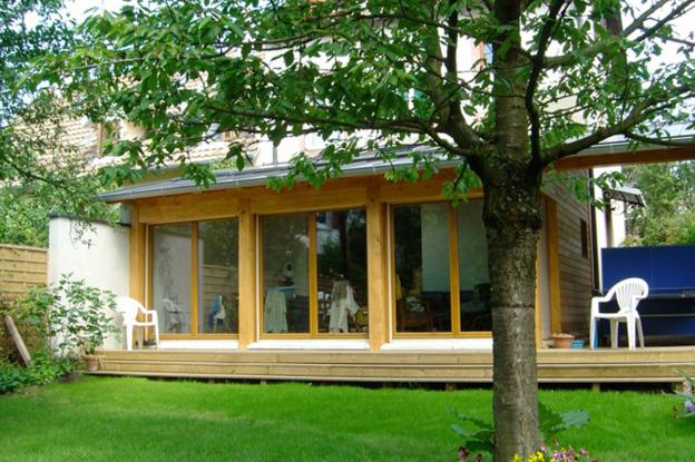 Maison à STRASBOURG : Extention bois