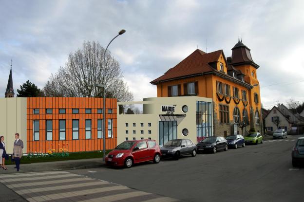 Extension et mise aux normes de la Mairie de Pfastatt