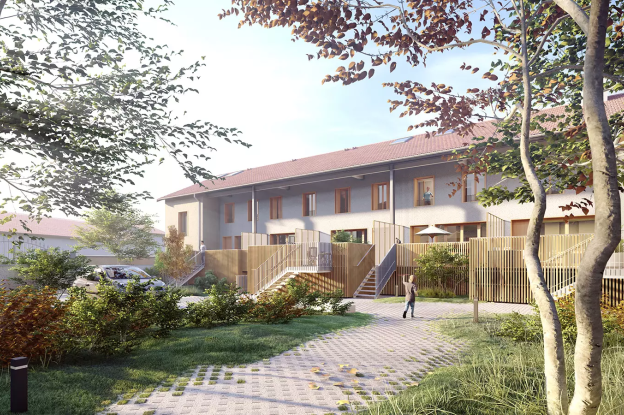 Transformation d’une ferme en pisé en logements - Corbas