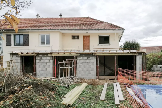 Extension, réhabilitation de maison Favier