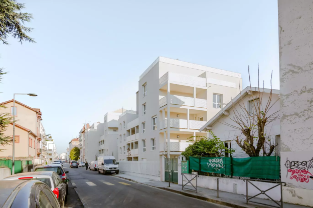 chantier de construction de 50 logements collectifs - Villeurbanne - gros oeuvre