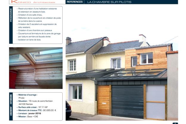 La chambre sur pilotis - présentation