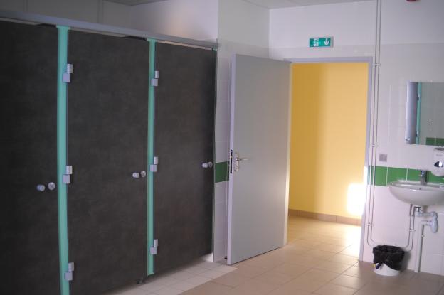Aménagement intérieur vestiaires garçons