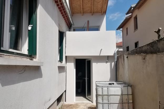 Accès depuis le jardin