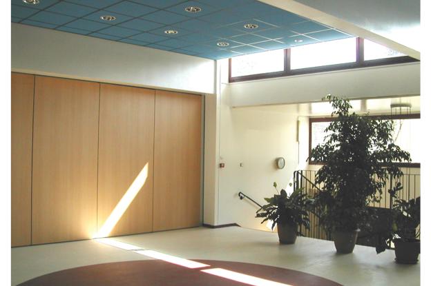 hall, mur mobile bois