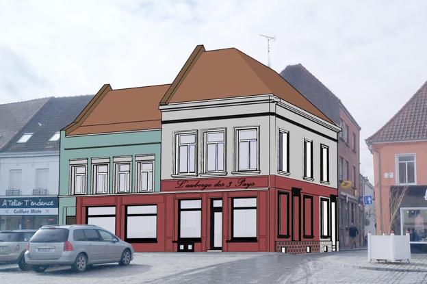 Etude colorimétrique façades