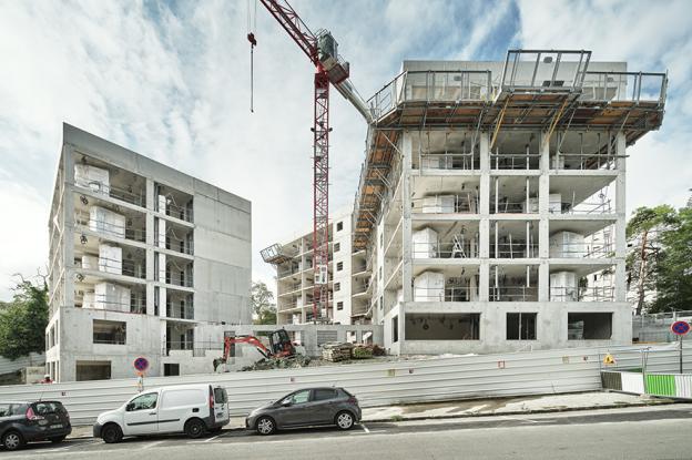 Construction d'une résidence sociale - Crédit : Takuji Shimmura