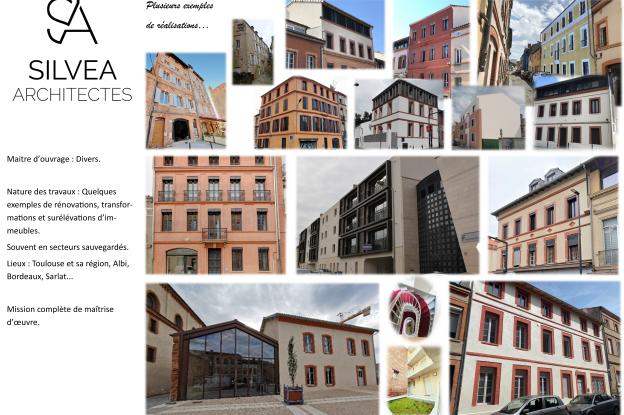Quelques références Silvea Architectes