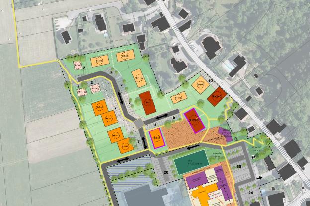 Schéma d'aménagement d'une nouvelle centralité et d'un nouveau quartier d'habita