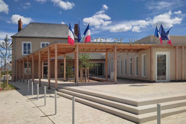 Parvis d'entrée