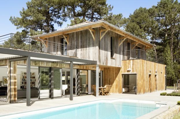 Construction d'une maison au Cap Ferret