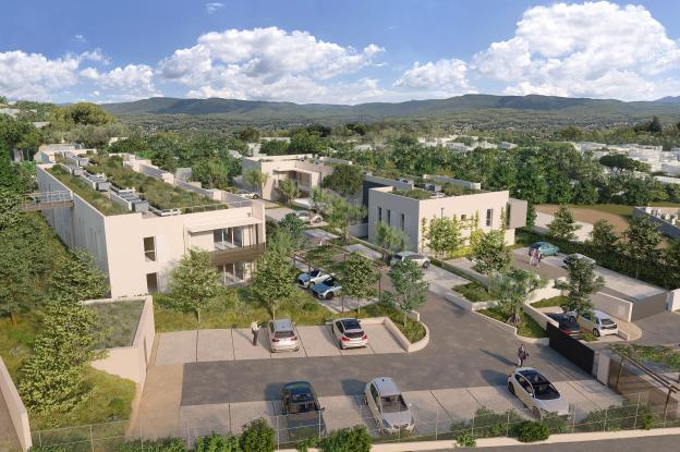 2 Bâtiments Labellisés BDM , vue NORD OUEST , depuis le domaine public . 