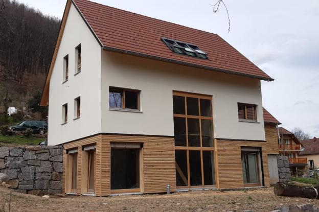 maison ossature bois, bioclimatique