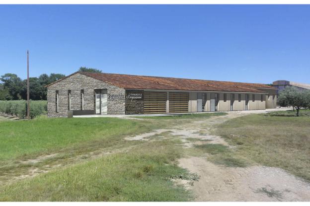 Création espace de vente et chambres d'hôtes