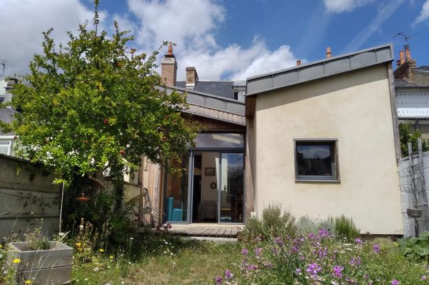 extension vers le jardin sud