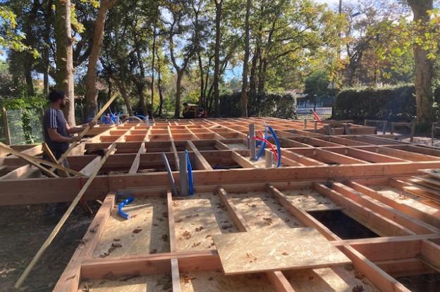 Construction ossature plancher