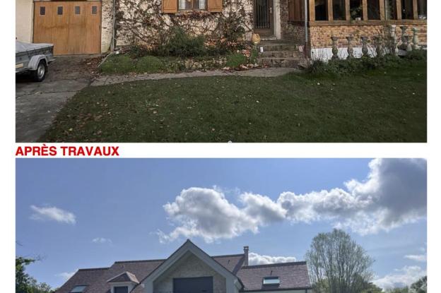 Rénovation transformation maison traditionnelle 