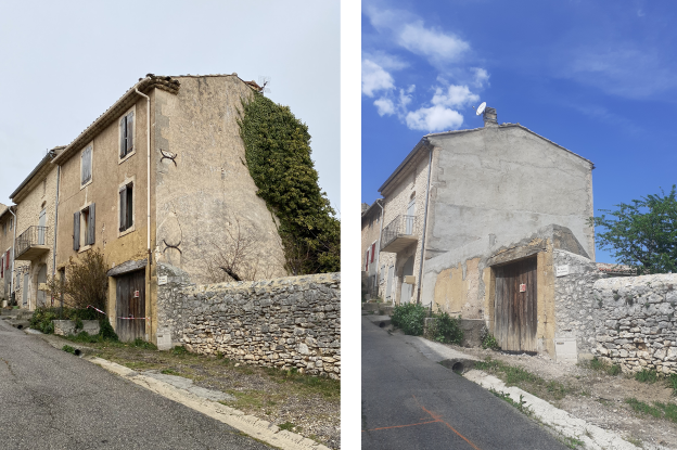 photo avant et après déconstruction