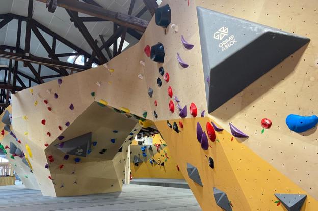 Mur d'escalade